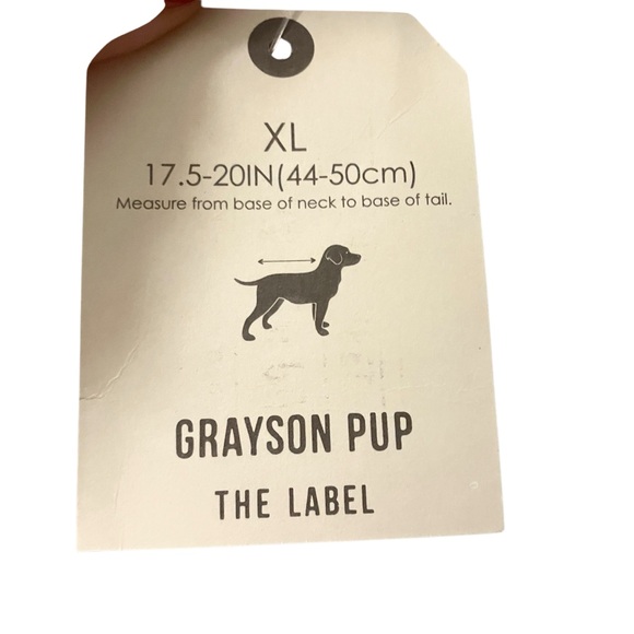 Grayson Pup NWT Small “Heart My Human" White Crew Dog tee valentine’s - Picture 7 of 11